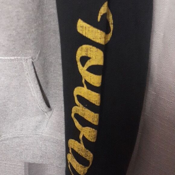 Hooded Iowa Hawkeyes sweatshirt size L with cowl neckline. - Picture 3 of 5